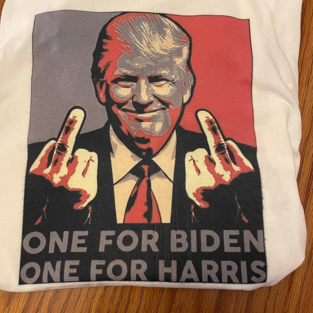 One for Biden one for Harris tee